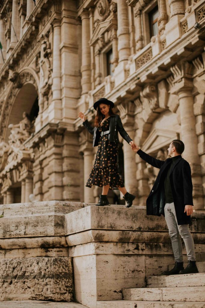Love story in italy