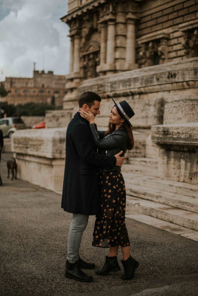 Love story in italy