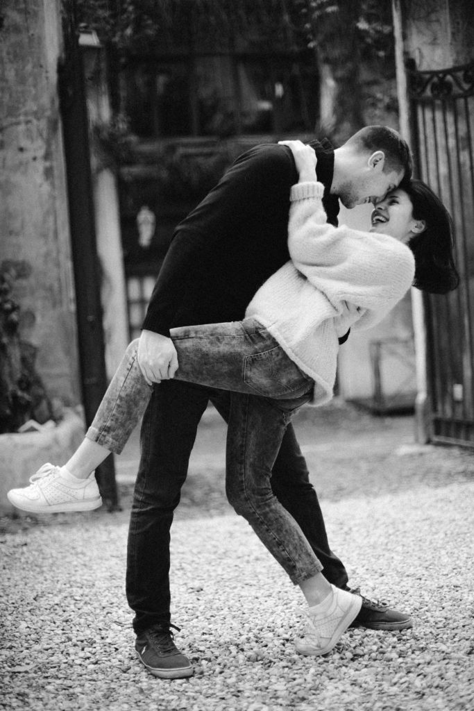 Love story in italy