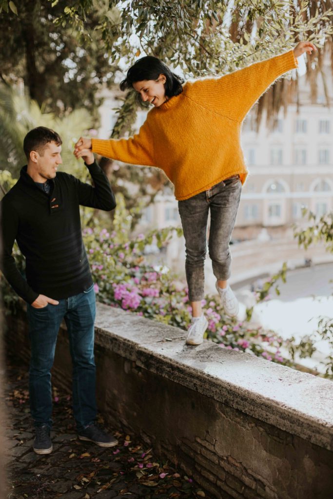 Love story in italy