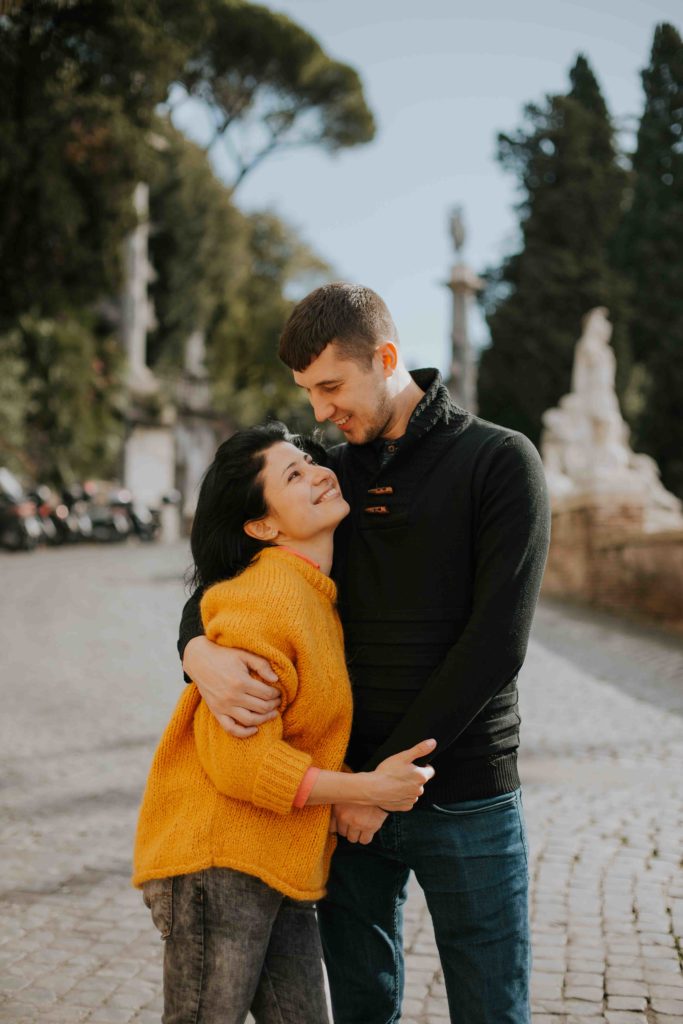 Love story in italy