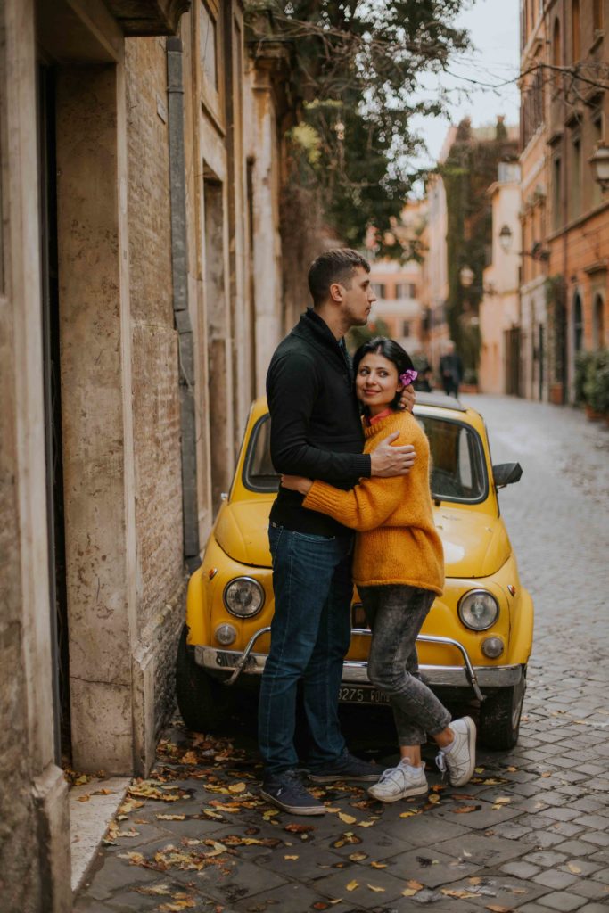 Love story in italy