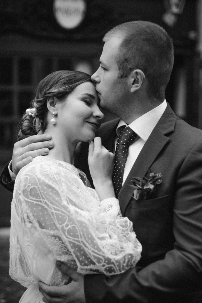 bianco e nero wedding italy