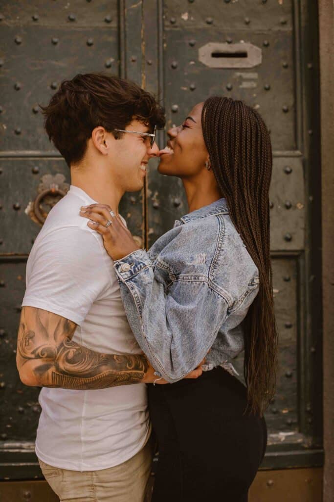 love story with photographer in Rome
