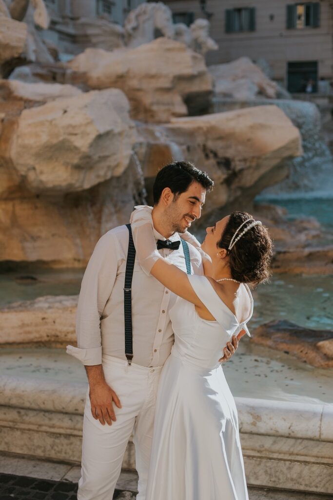 Turkish couple Wedding photographer Rome